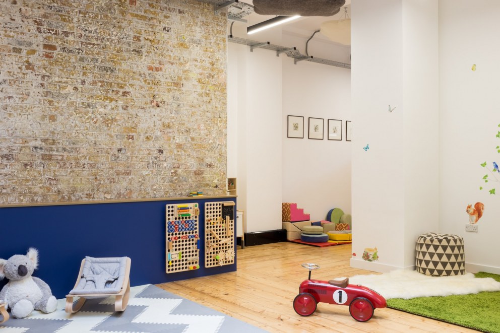 Nursery & Workspace, Clerkenwell | A compact, zoned nursery space | Interior Designers
